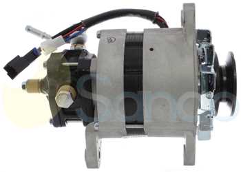 2040266 SIDE DENSO Type 12V 40Amp 1Ribs 