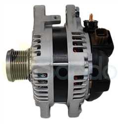 2040326 SIDE DENSO Type 12V 130Amp 7Ribs 