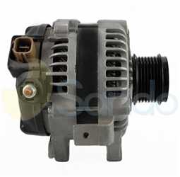 2040327 SIDE DENSO Type 12V 100Amp 7Ribs 