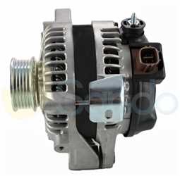 2040330 SIDE DENSO Type 12V 130Amp 5Ribs 