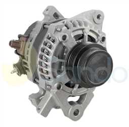 2040393 FRONT DENSO Type 12V 100Amp 4Ribs 