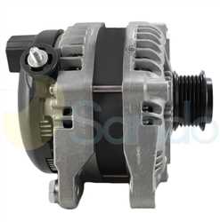 2040399 SIDE DENSO Type 12V 180Amp 6Ribs 