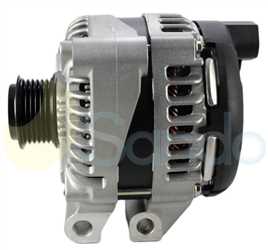 2040400 SIDE DENSO Type 12V 180Amp 6Ribs 