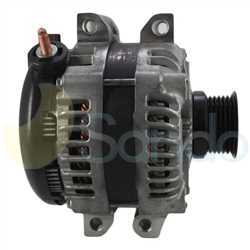 2040415 SIDE DENSO Type 12V 220Amp 6Ribs 