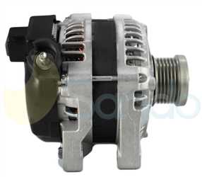 2040432 SIDE DENSO Type 12V 120Amp 6Ribs 