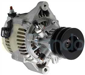 2040501 FRONT DENSO Type 12V 100Amp 2Ribs 