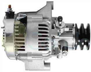 2040501 SIDE DENSO Type 12V 100Amp 2Ribs 