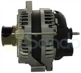 2040A45 SIDE DENSO Type 12V 180Amp 6Ribs 