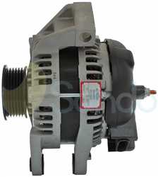 2040A49 SIDE DENSO Type 12V 140Amp 6Ribs 