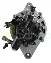 2041100 BACK POONGSUNG Type 12V 60Amp 2Ribs 