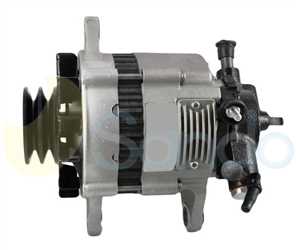 2041100 SIDE POONGSUNG Type 12V 60Amp 2Ribs 