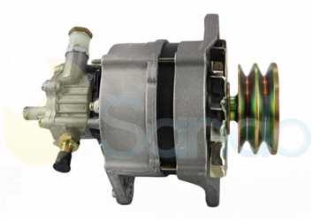 2045110 SIDE NISSAN Type 12V 90Amp 2Ribs 