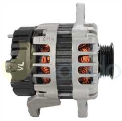 2046114 SIDE DELCO REMY Type 12V 80Amp 4Ribs 