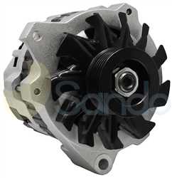 2060100 FRONT DELCO REMY Type 12V 100Amp 6Ribs 