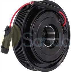 SCT01002 BACK SANDEN Type 12V 6Ribs SD7V16  