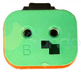 SCT01604 PLUG SANDEN Type 24V 8Ribs SD7H15 