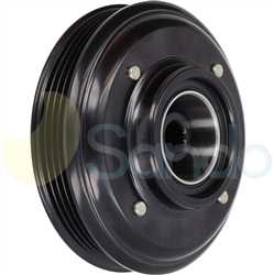 SCT40001 BACK DENSO Type 4Ribs 6SEU12C/7SEU16C 