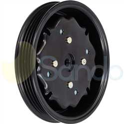 SCT40001 FRONT DENSO Type 4Ribs 6SEU12C/7SEU16C 