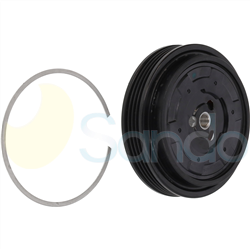 SCT40008 FRONT DENSO Type 4Ribs 7SEU17C 