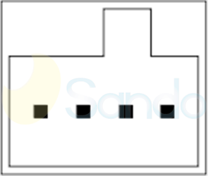 SHL77004 PLUG GM Type 12V 