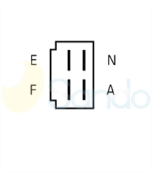 2035193 PLUG MITSUBISHI Type 12V 40Amp 
