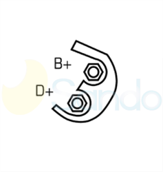 2010182 PLUG BOSCH Type 12V 55Amp 