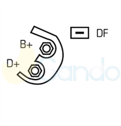 2010219 PLUG BOSCH Type 12V 120Amp 6Ribs 