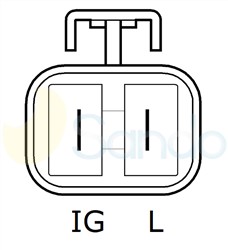 2035622 PLUG MITSUBISHI Type 24V 50Amp 12Ribs 