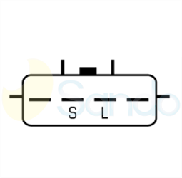2045115 PLUG NISSAN Type 12V 65Amp 1Ribs 