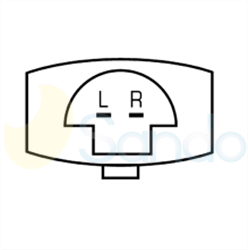 2046101 PLUG DELCO REMY Type 12V 65Amp 1Ribs 