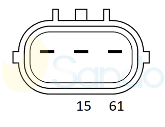 2047101 PLUG SUZUKI Type 12V 85Amp 4Ribs 