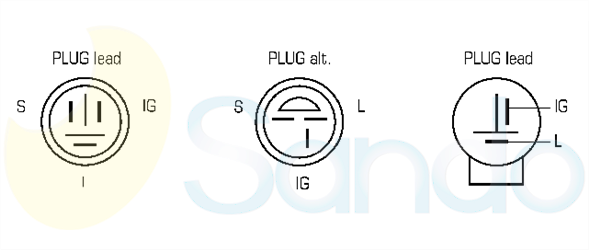 2020117 PLUG HITACHI Type 12V 70Amp 