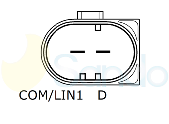 2010396 PLUG BOSCH Type 12V 180Amp 6Ribs 