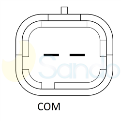 2010409 PLUG BOSCH Type 12V 145Amp 6Ribs 