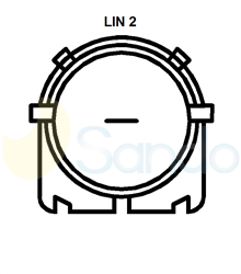 2040458 PLUG DENSO Type 12V 100Amp 6Ribs 