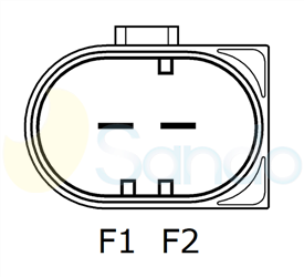 3015102 PLUG VALEO Type 12V 120Amp 6Ribs 