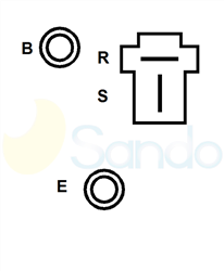 2050602 PLUG NIKKO Type 24V 20Amp 1Ribs 