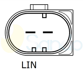 2010455 PLUG BOSCH Type 12V 150Amp 6Ribs 