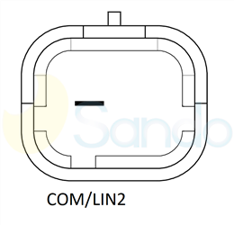 2015414 PLUG VALEO Type 12V 150Amp 6Ribs 