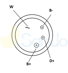 2021627 PLUG LETRIKA Type 24V 35Amp 