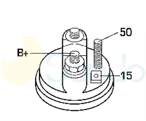 6010453 PLUG BOSCH Type 12V 1,40kW 9T CCW 