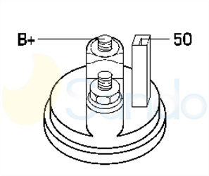 6010112 PLUG BOSCH Type 12V 1,10kW 9T CW 