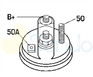 6010655 PLUG BOSCH Type 24V 4kW 9/11T CW 