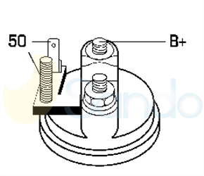 6035204 PLUG MITSUBISHI Type 12V 1,20kW 10T CW 