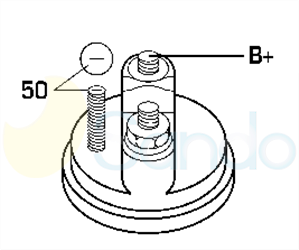 6040118 PLUG DENSO Type 12V 1,20kW 9T CW 
