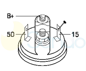 6020146 PLUG HITACHI Type 12V 1kW 9T CW 