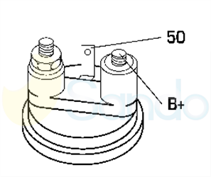 6035163 PLUG MITSUBISHI Type 12V 1,20kW 9T CW 