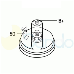 6010780 PLUG BOSCH Type 24V 6,70kW 11T CW 