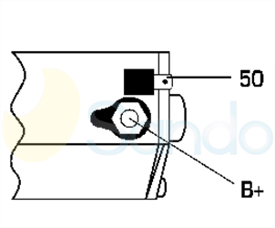 6040222 PLUG DENSO Type 12V 1,20kW 13T CW 