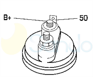 6030138 PLUG MARELLI Type 12V 1,30kW 11T CW 